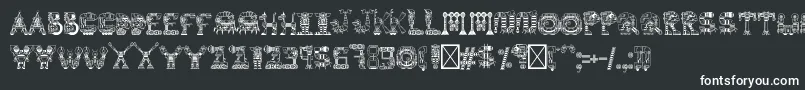 robot medoclone Font – White Fonts