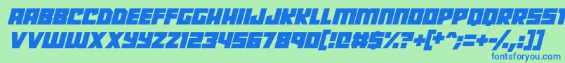 Más sobre la fuente Robot Radicals Italic fuente Robot Radicals Italic – Fuentes Azules Sobre Fondo Verde