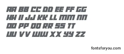 Обзор шрифта Robot Radicals Italic