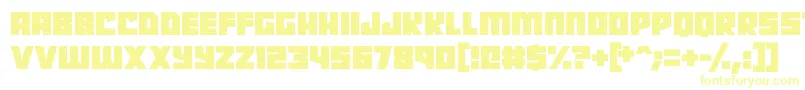 Robot Radicals Font – Yellow Fonts