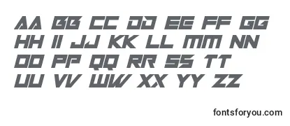 フォントRobot World Italic