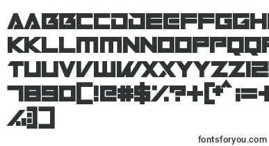 Robot World font – sci-Fi Fonts