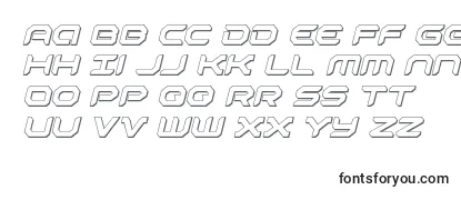 Robotaur3dital Font
