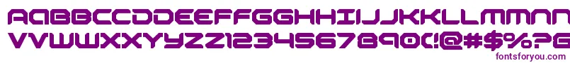 Шрифт robotaurbold – фиолетовые шрифты