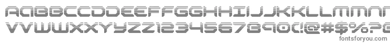 robotaurhalf Font – Gray Fonts on White Background