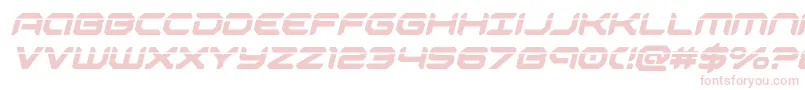 robotaurlaserital Font – Pink Fonts on White Background