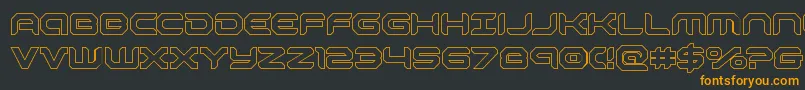 More about robotaurout Font robotaurout Font – Orange Fonts on Black Background