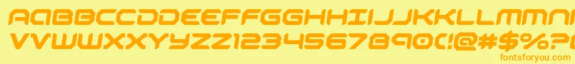 fuente robotaursemital – Fuentes Naranjas Sobre Fondo Amarillo