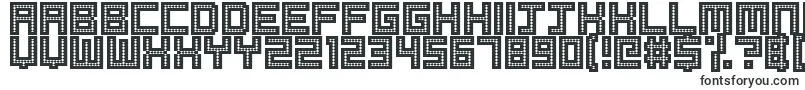 Robotic Harlequin Font – Techno Fonts