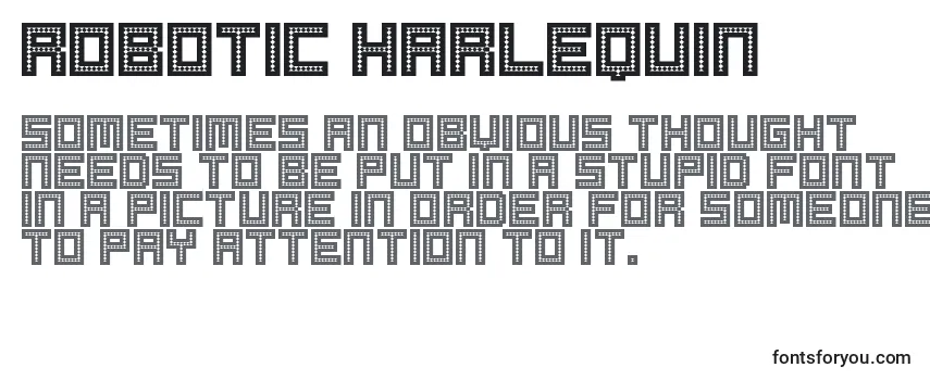 フォントRobotic Harlequin