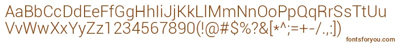 More about Roboto Light Font Roboto Light Font – Brown Fonts