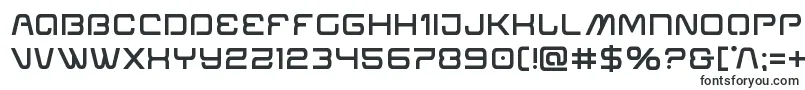 Miraclemercurysemibold-fontti – ääriviivafontit