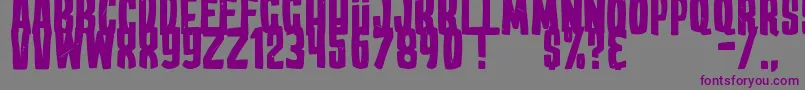 More about EdWoodMovies Font EdWoodMovies Font – Purple Fonts on Gray Background