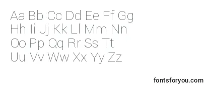 Review of the Roboto Thin Font