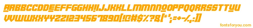 Police Robotronica Italic – polices orange