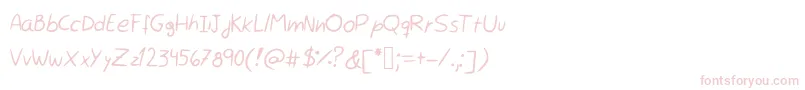 Saiba mais sobre a fonte Rocchy s handwriting Fonte Rocchy s handwriting – fontes cor-de-rosa