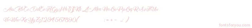 MidnightValentine Font – Pink Fonts