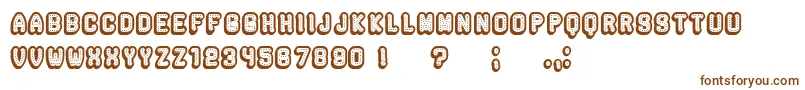 More about Rockefeller3DHollow Font Rockefeller3DHollow Font – Brown Fonts on White Background