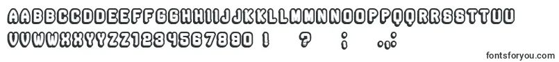 Rockefeller3DHollowFlat Font – Fonts for KOMPAS-3D