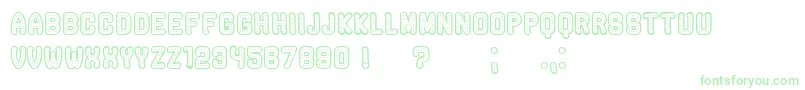RockefellerHollow Font – Green Fonts
