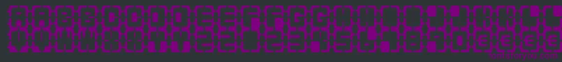 Reoxy Font – Purple Fonts on Black Background