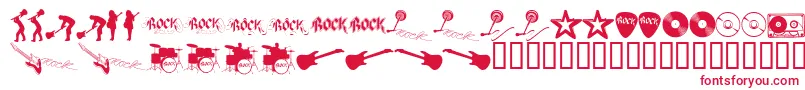 ROCKS    Font – Red Fonts