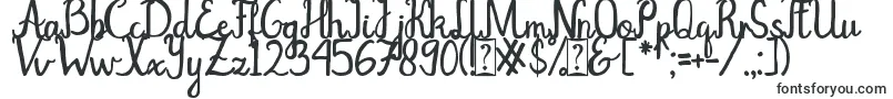 rocther script Font – Handwritten Fonts