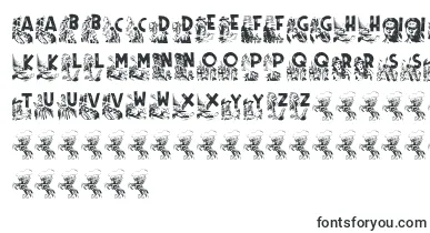 Rodeo CIES CAPS II font – Fonts For Initials