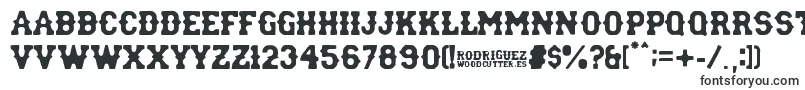 Шрифт rodriguez – каллиграфические шрифты
