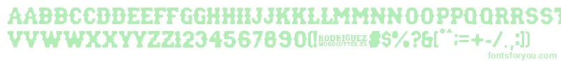 rodriguez Font – Green Fonts