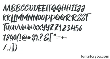 Rogeu font – drawn Fonts