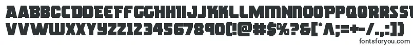 Шрифт roguehero – большие шрифты