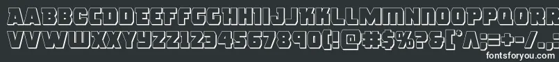 roguehero3d Font – White Fonts