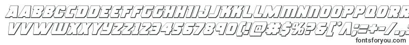 Шрифт roguehero3dital – технические шрифты