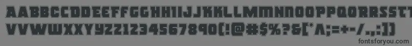 More about rogueheroacad Font rogueheroacad Font – Black Fonts on Gray Background