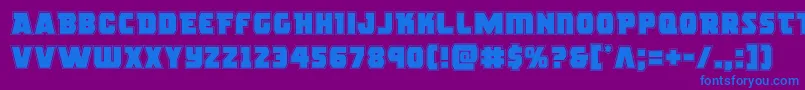 Подробнее о шрифте rogueheroacad Шрифт rogueheroacad – синие шрифты на фиолетовом фоне
