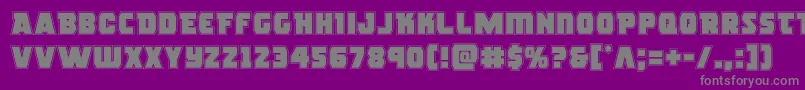 Saiba mais sobre a fonte rogueheroacad Fonte rogueheroacad – fontes cinzas em um fundo violeta