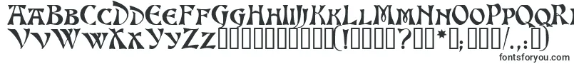 Шрифт AltenburgTM – винтажные шрифты