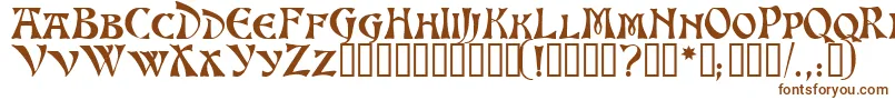 AltenburgTM-fontti – ruskeat fontit