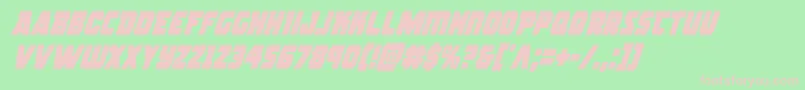 Подробнее о шрифте rogueherocondital Шрифт rogueherocondital – розовые шрифты на зелёном фоне