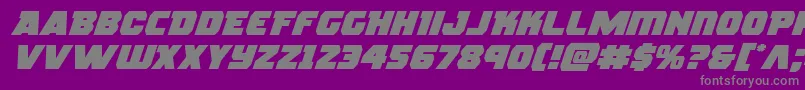 fuente rogueheroexpandital – Fuentes Grises Sobre Fondo Morado