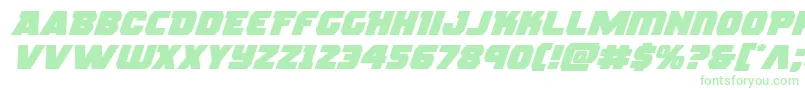 Lisätietoja rogueheroexpandital-fontista rogueheroexpandital-fontti – vihreät fontit