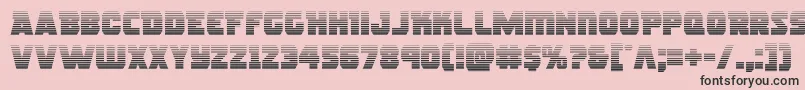 rogueherograd Font – Black Fonts on Pink Background