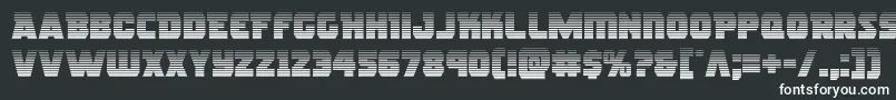 rogueherograd Font – White Fonts on Black Background