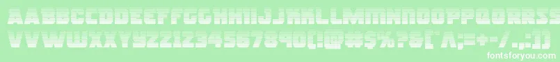 rogueherograd Font – White Fonts on Green Background