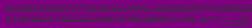 rogueherogradital Font – Black Fonts on Purple Background