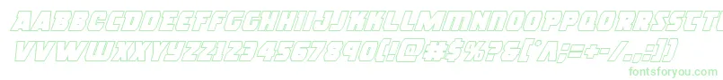 rogueherooutital Font – Green Fonts