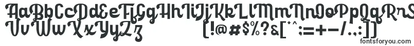 Шрифт RolandaDemo – школьные шрифты