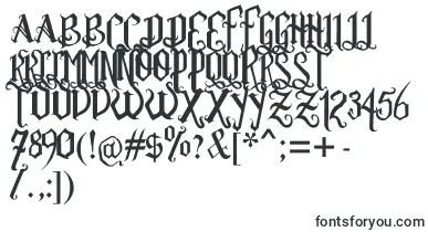 Rom Ftl  Gth Vrsl font – graphic Fonts