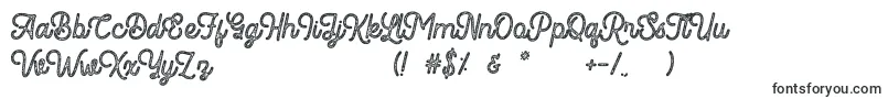 Шрифт Romedhal Script Stamp – шрифты, начинающиеся на R